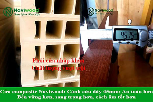 So Sánh Cửa Gỗ Nhựa Composite Naviwood Với Các Loại Cửa Gỗ Nhựa Composite Khác