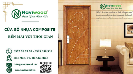 Cửa Đi Thông Phòng Đẹp, Bền Bỉ với Gỗ Nhựa Composite Naviwood tại Mỹ Tho