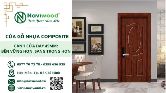 Cửa Phòng Ngủ Gỗ Nhựa Composite Naviwood: Sự Lựa Chọn Hoàn Hảo Cho Ngôi Nhà Bình Phước