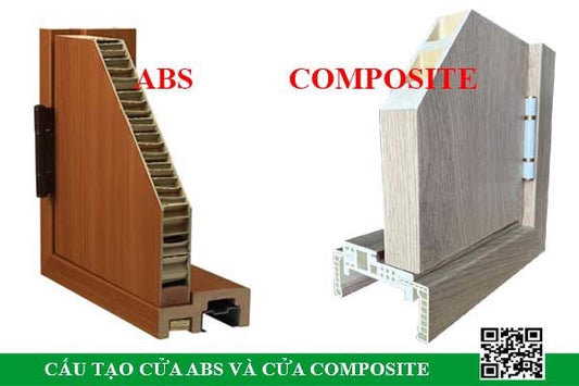 Chi tiết cửa ABS và cửa gỗ nhựa composite