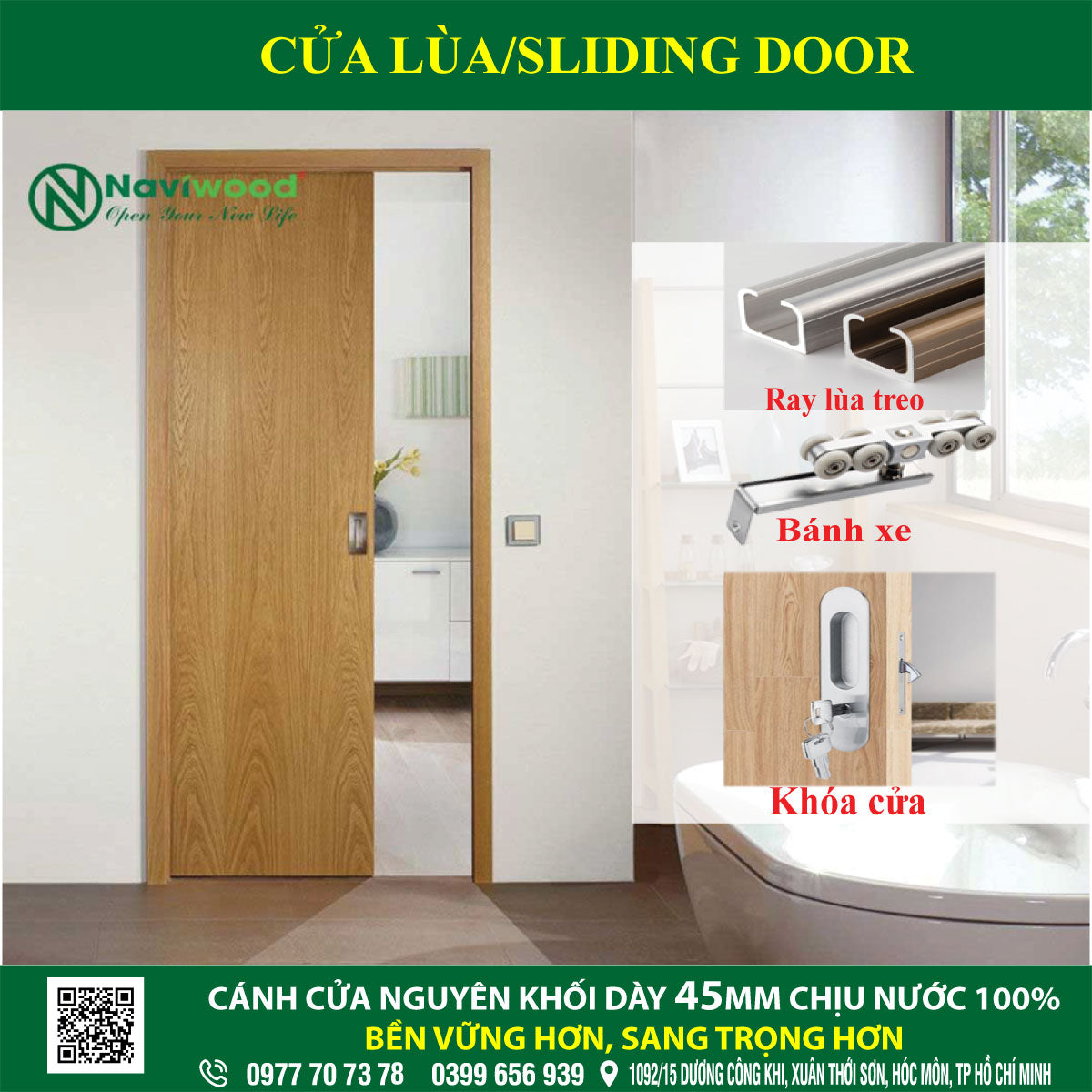 Cửa đi lùa sliding door