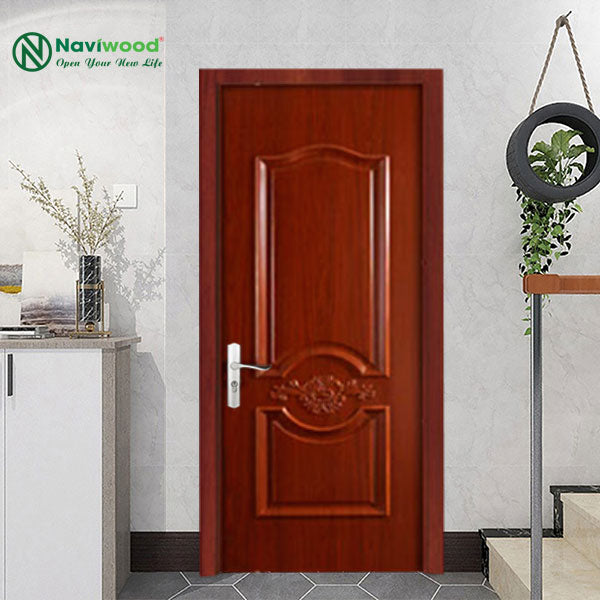 Beautiful and luxurious 3D composite wood plastic bedroom door