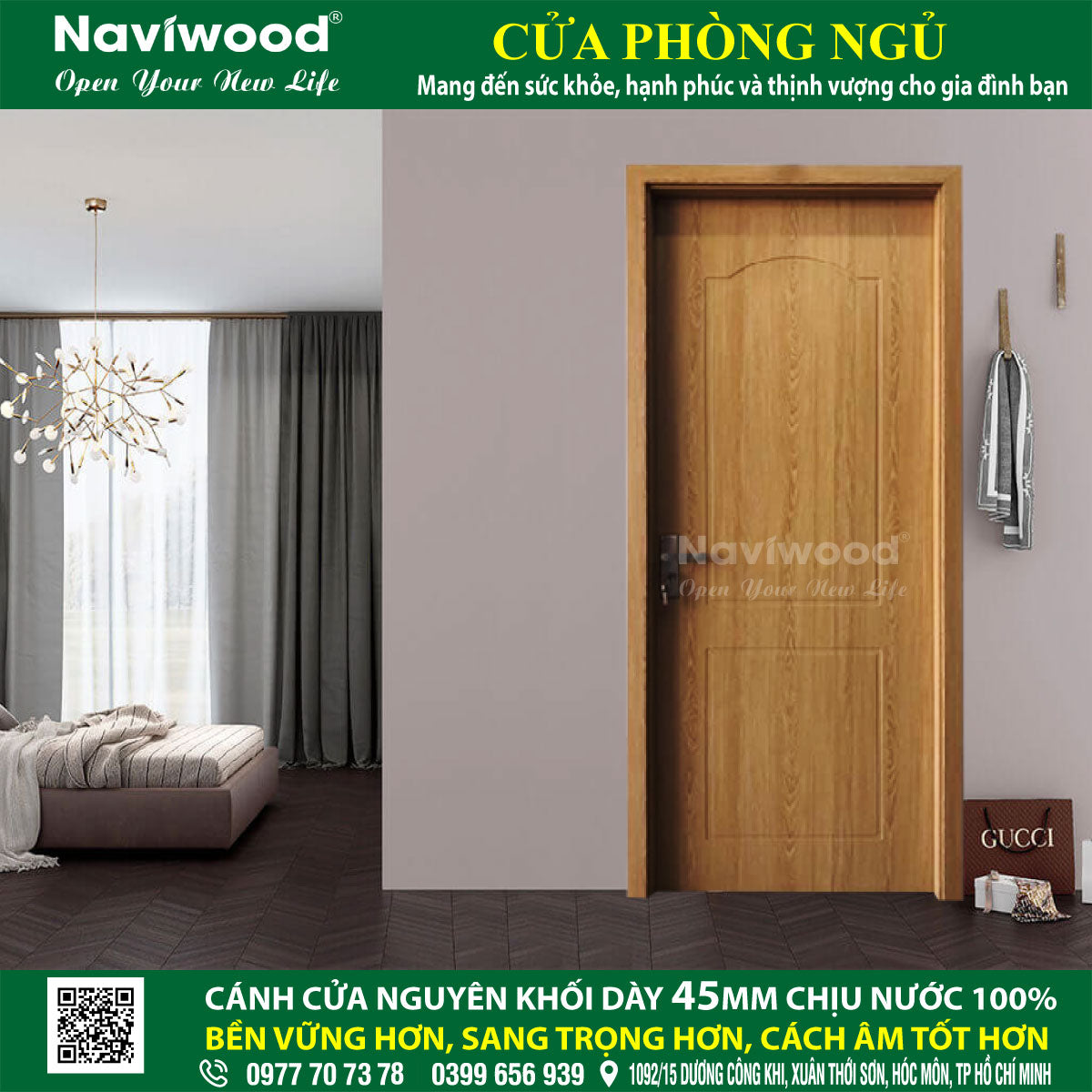 Cửa phòng ngủ Navi